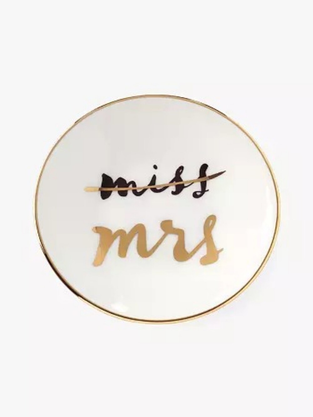 Kate Spade Miss To Mrs Ring Dish NEW